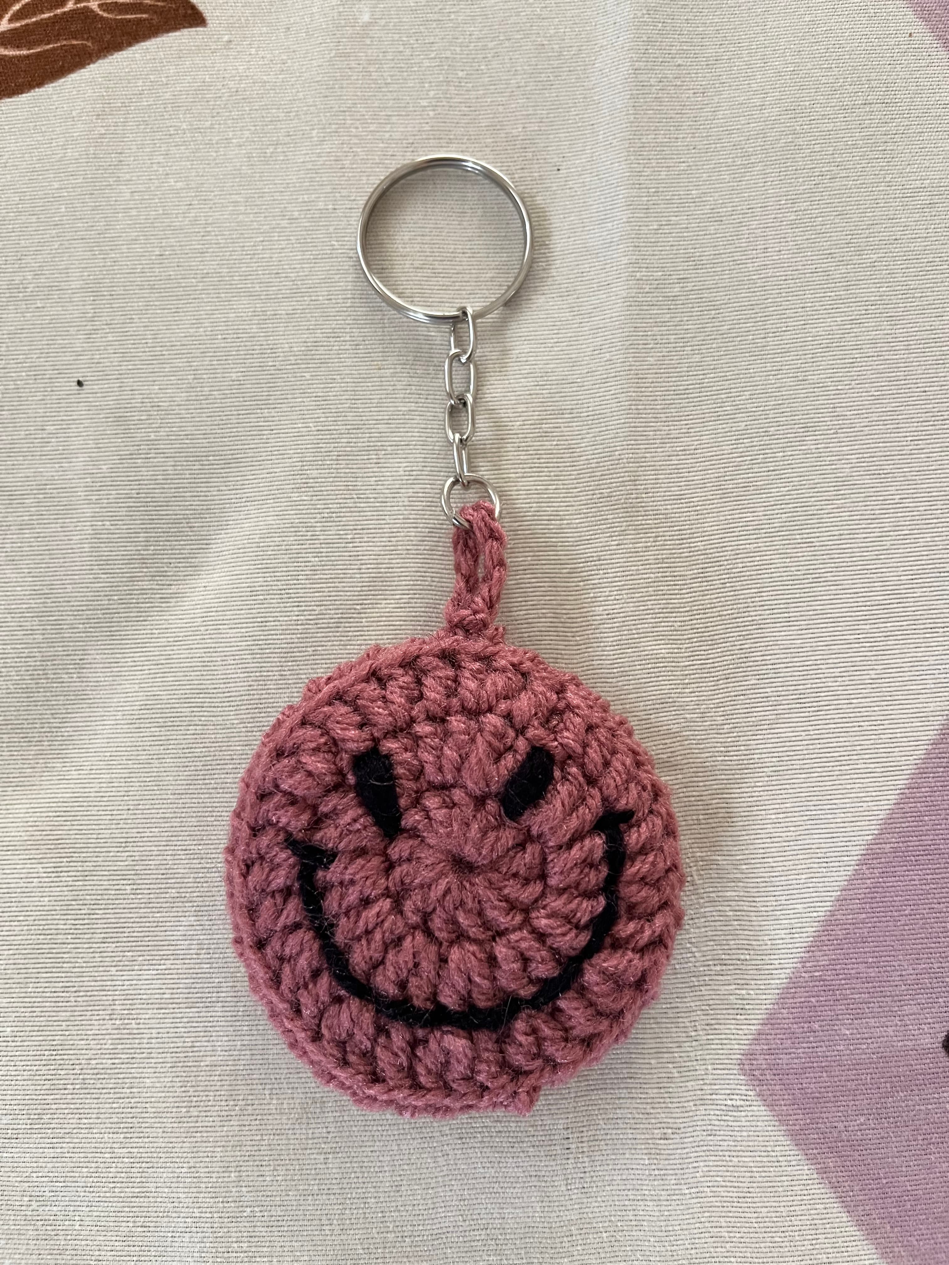 Keychain 2 in Dusty Rose, alternate view