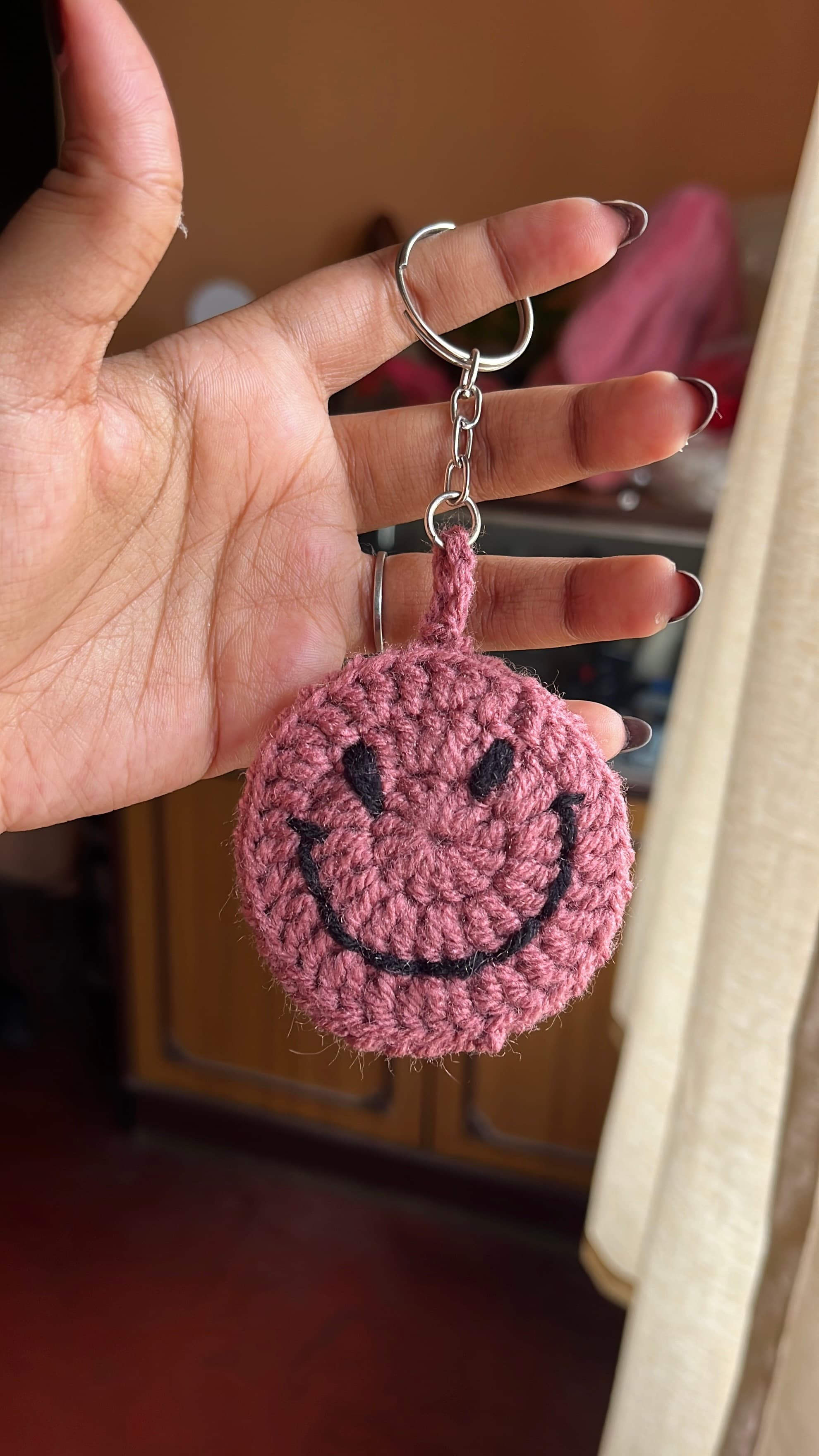 Keychain 2 in Dusty Rose