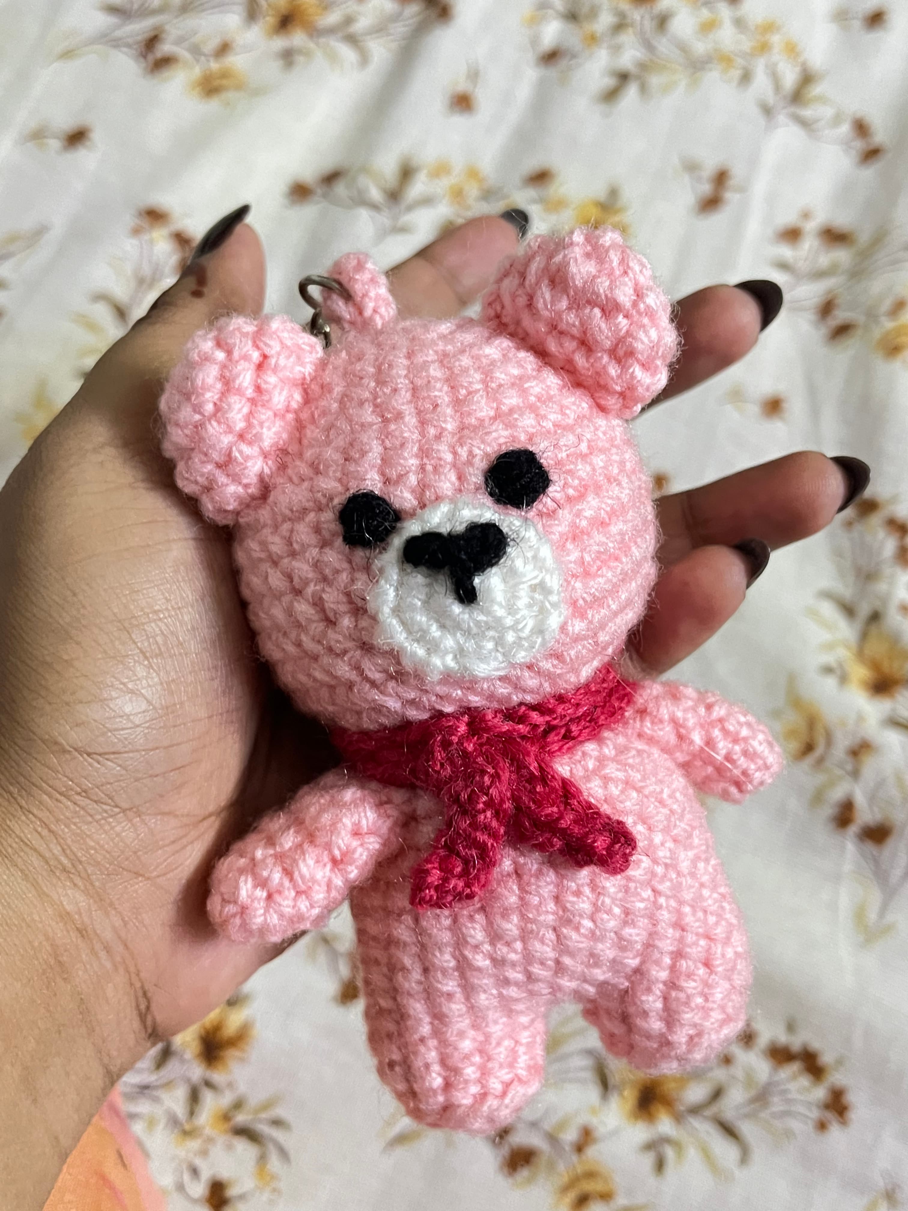 Keychain 5 in Light Pink, alternate view