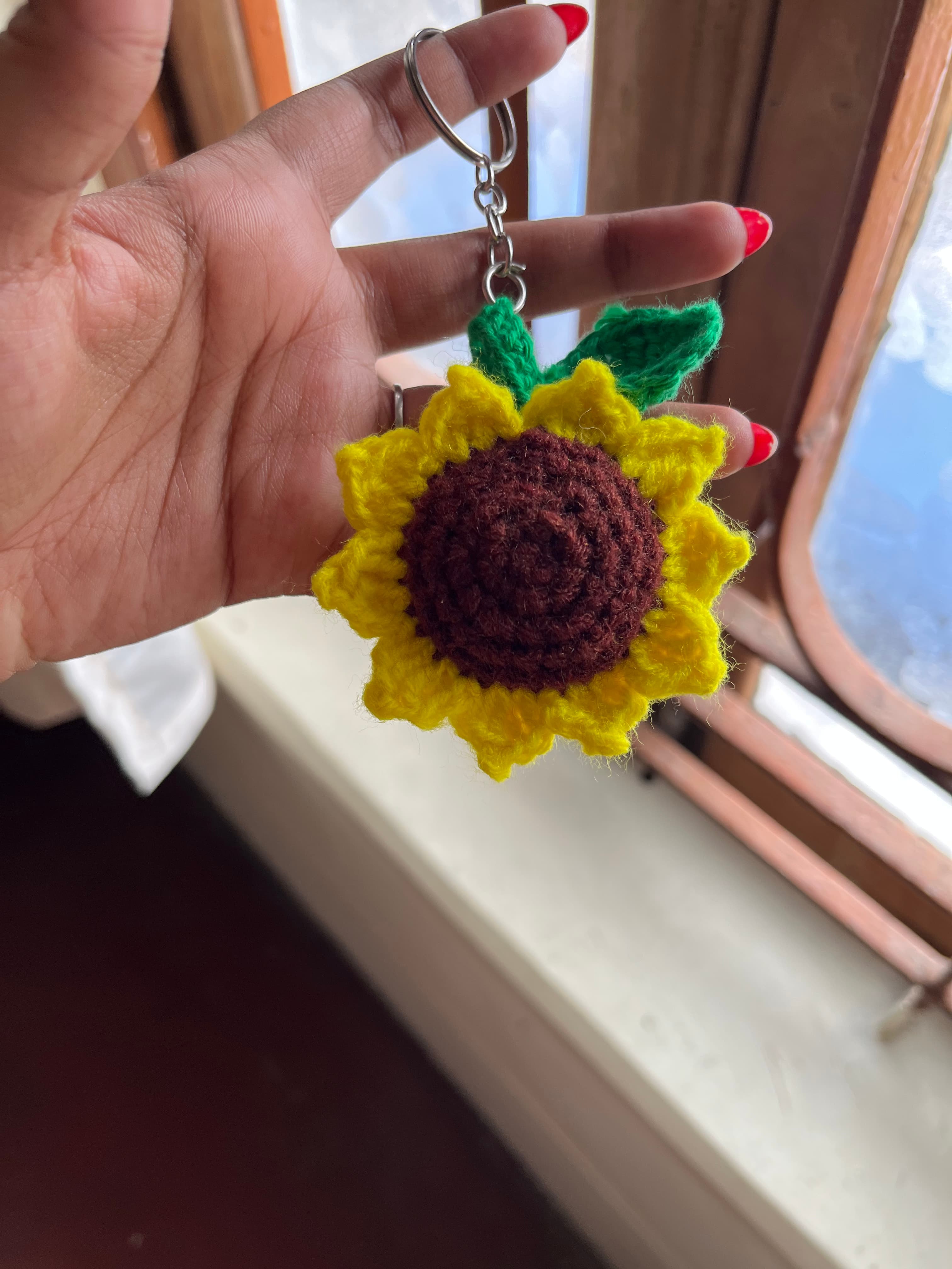 Keychain 1 in Sunflower Yellow