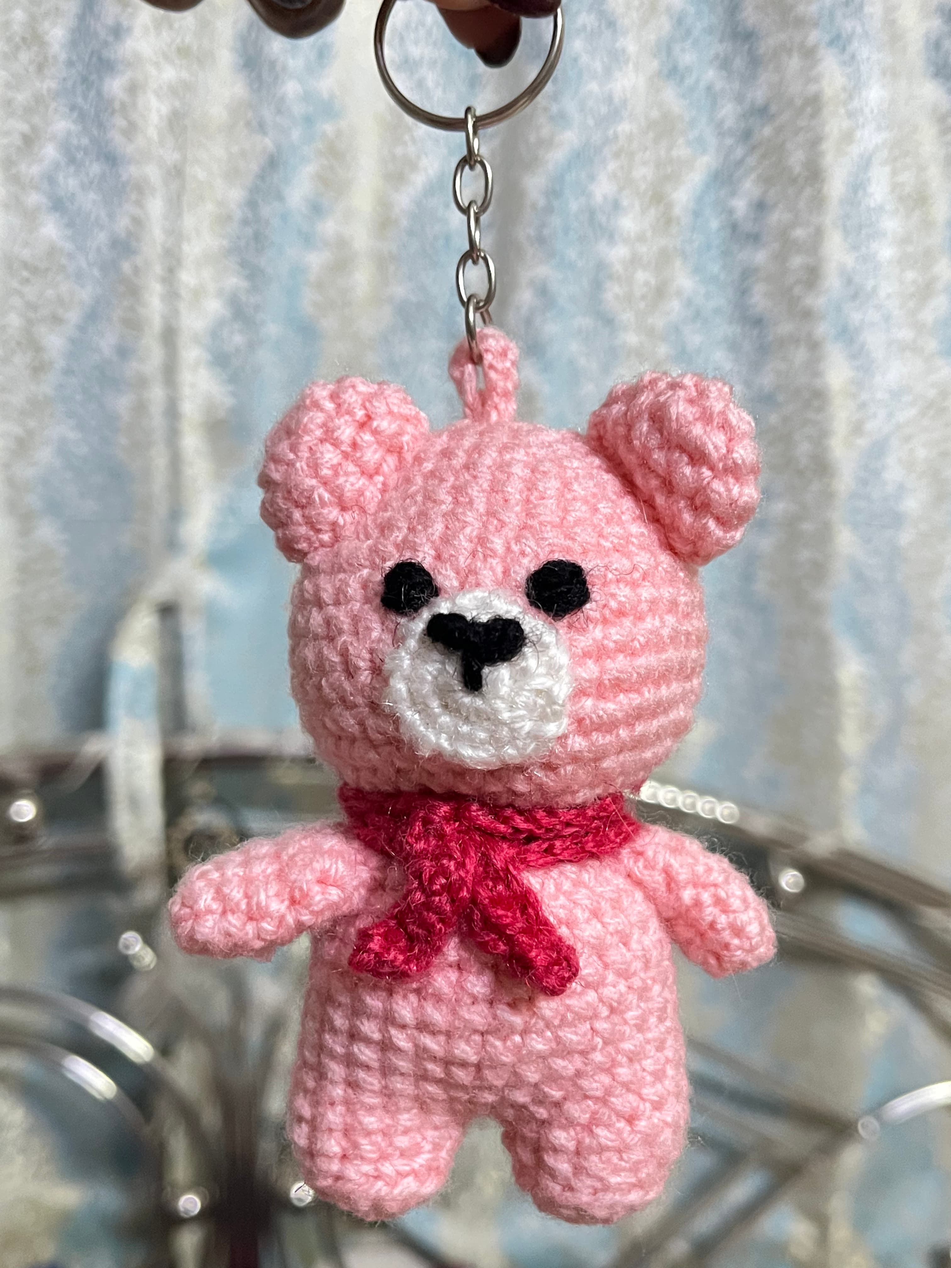 Keychain 5 in Light Pink